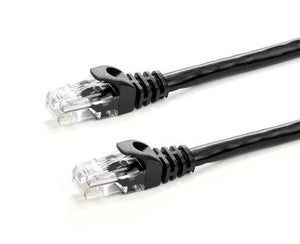 CAT6 550MHz UTP 24AWG Ethernet Network Cable - Black 15 FT