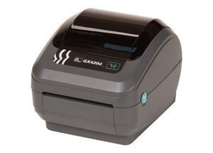 Zebra GX420d Direct Thermal Desktop Label Printer, 203 Dpi (8 dots/mm), USB, Serial, Ethernet