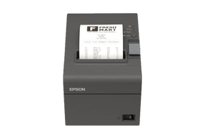 Epson TM-T20II Ethernet Plus POS Receipt Printer, mPOS, Dark Gray