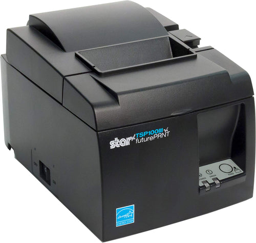 Star Micronics TSP143IIIW Wireless LAN Receipt Printer - Gray